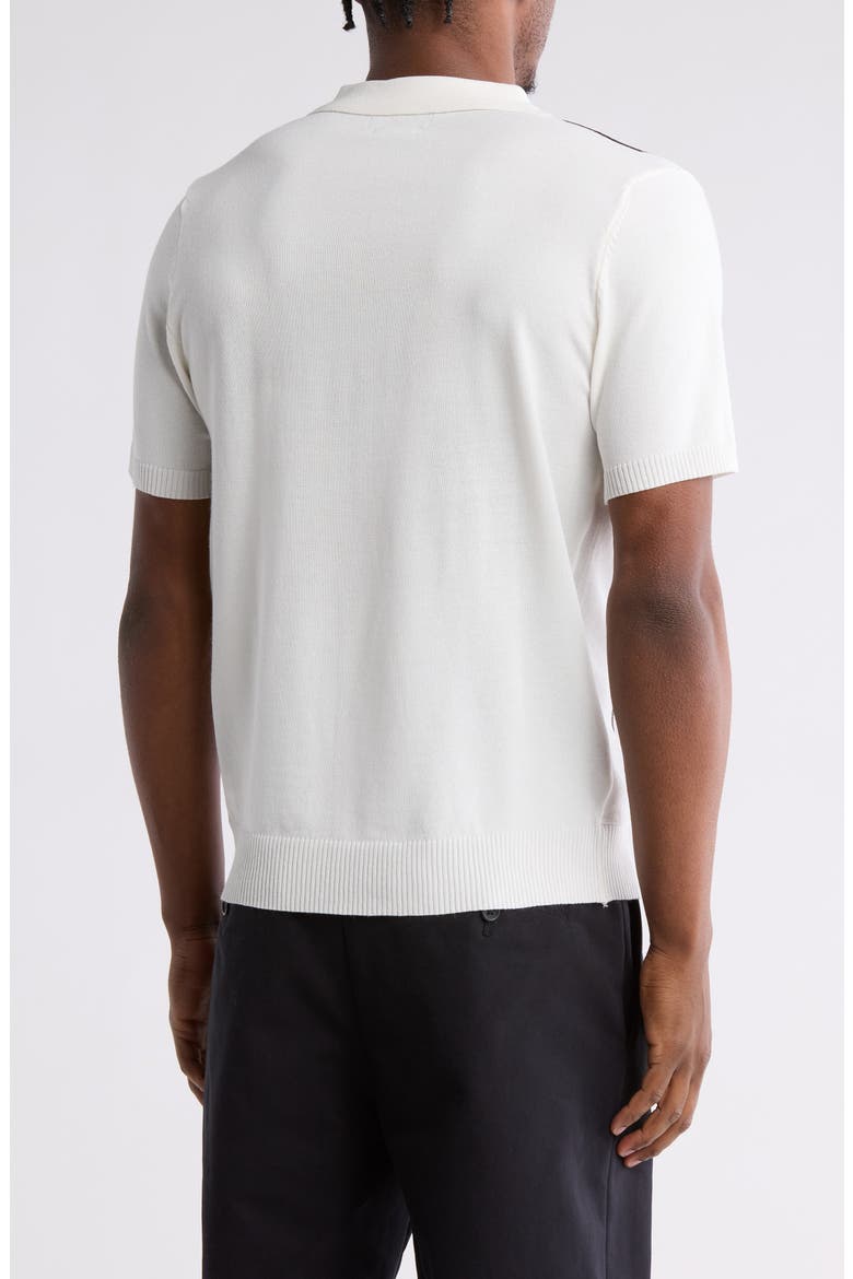 Johnny Collar Sweater Knit Polo, Alternate, color, CREAM