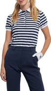 English Factory Stripe Polo Shirt