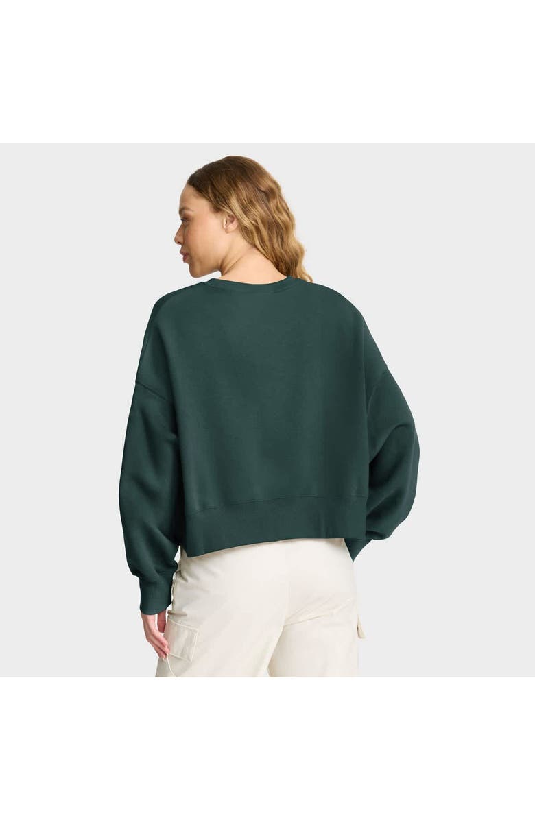 Nike Women's Nike Green Michigan State Spartans Oversized Phoenix Arch Pullover Sweatshirt, Alternate, color, Green