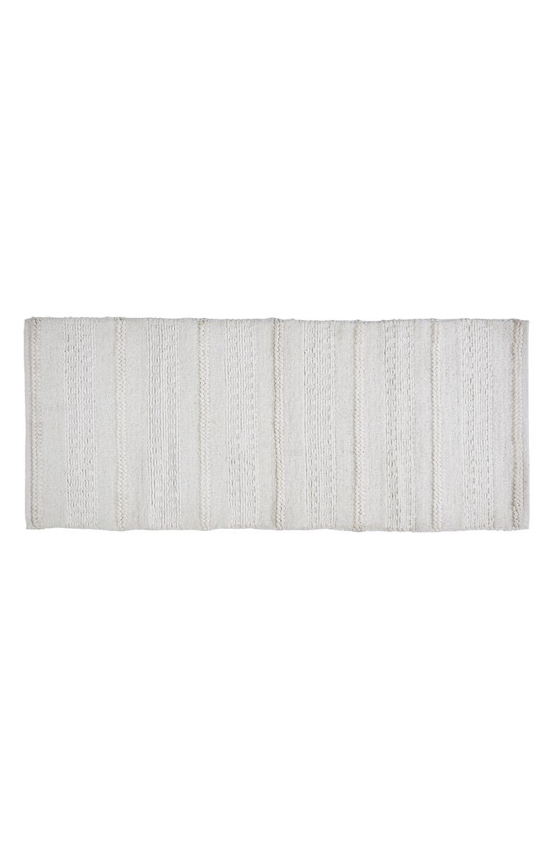VCNY HOME Tahari Home Asalia Chenille Bath Mat, Main, color, Ivory