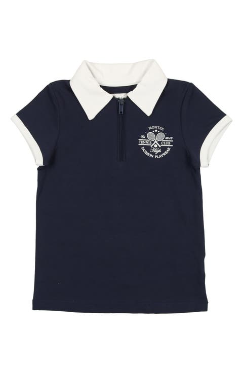 Kids' Tennis Club Short Sleep Polo (Toddler)