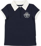 Manière Kids' Tennis Club Short Sleep Polo