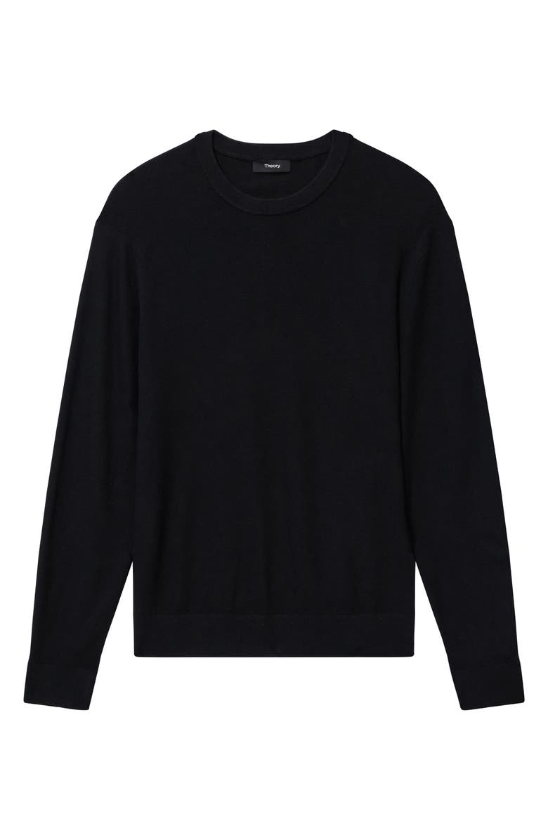 Theory Textured Crewneck Sweater, Alternate, color, 