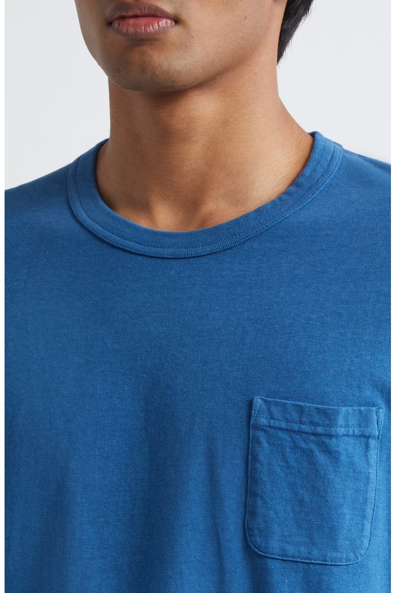 Jumbo Cotton Pocket T-Shirt, Alternate, color, LIGHT INDIGO