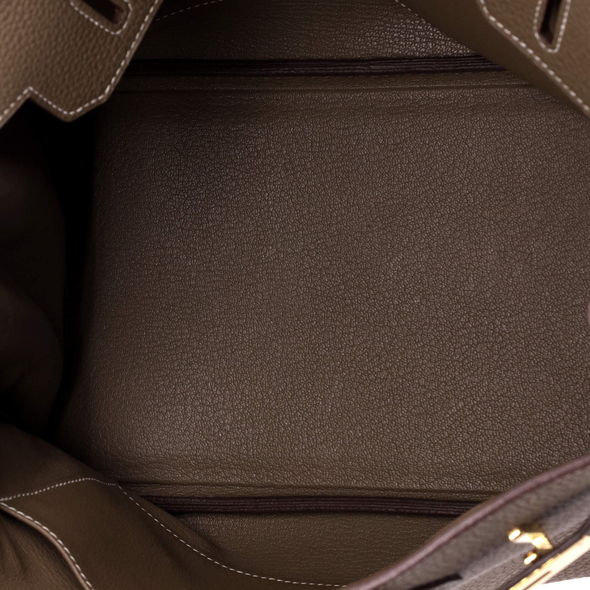 Pre-Owned Hermes Birkin Handbag Grey Togo with Gold Hardware 30, Alternate, color, 