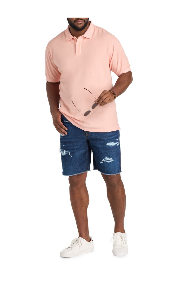 Big & Tall Athletic-Fit Everyday Denim Shorts, Alternate, color, REFINED BLUE