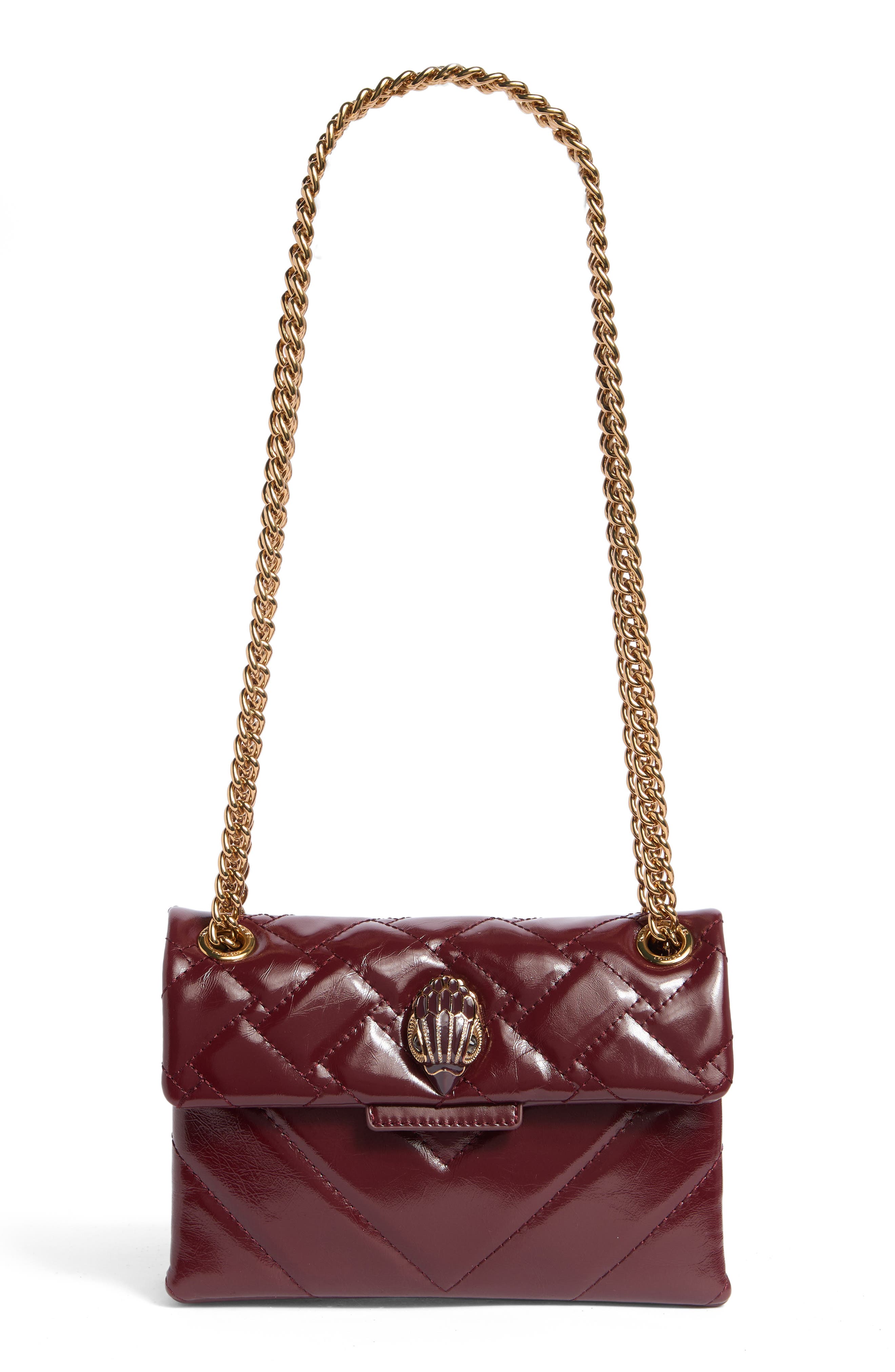 Kurt Geiger London Mini Kensington Quilted Leather Crossbody Bag, Main, color, 