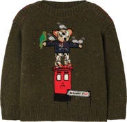 Burberry Postbox Bear Wool Cashmere Sweater