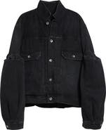 Sacai Balloon Sleeve Denim Jacket