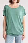 GO COUTURE Cap Sleeve T-Shirt