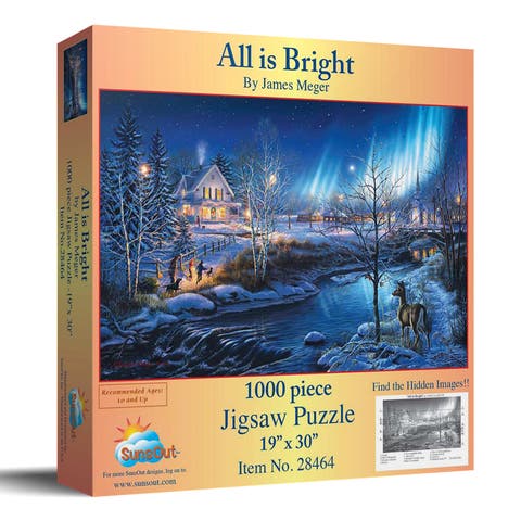 All is Bright 1000 piece Jigsaw Puzzle for Adults