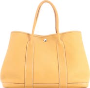 Pre-Owned Hermes Garden Party Tote Leather 36
