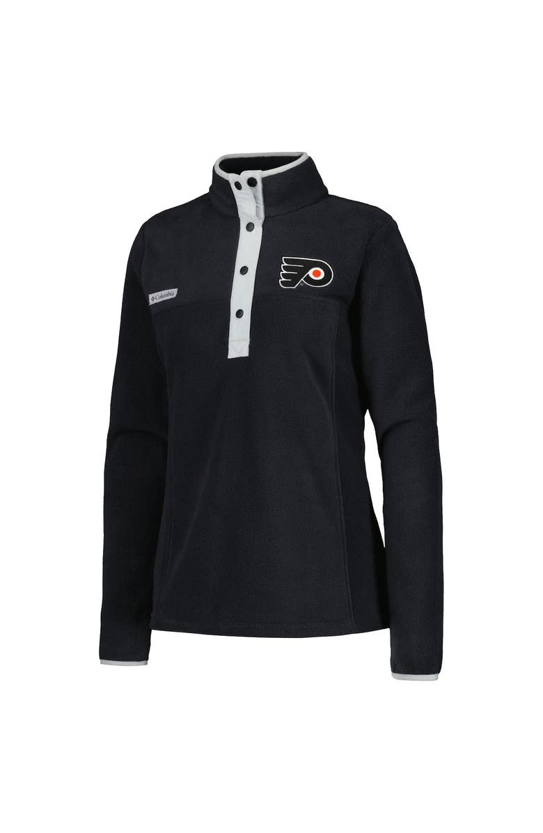 Columbia Women's Columbia Black Philadelphia Flyers Benton Springs Half-Snap Jacket, Alternate, color, 