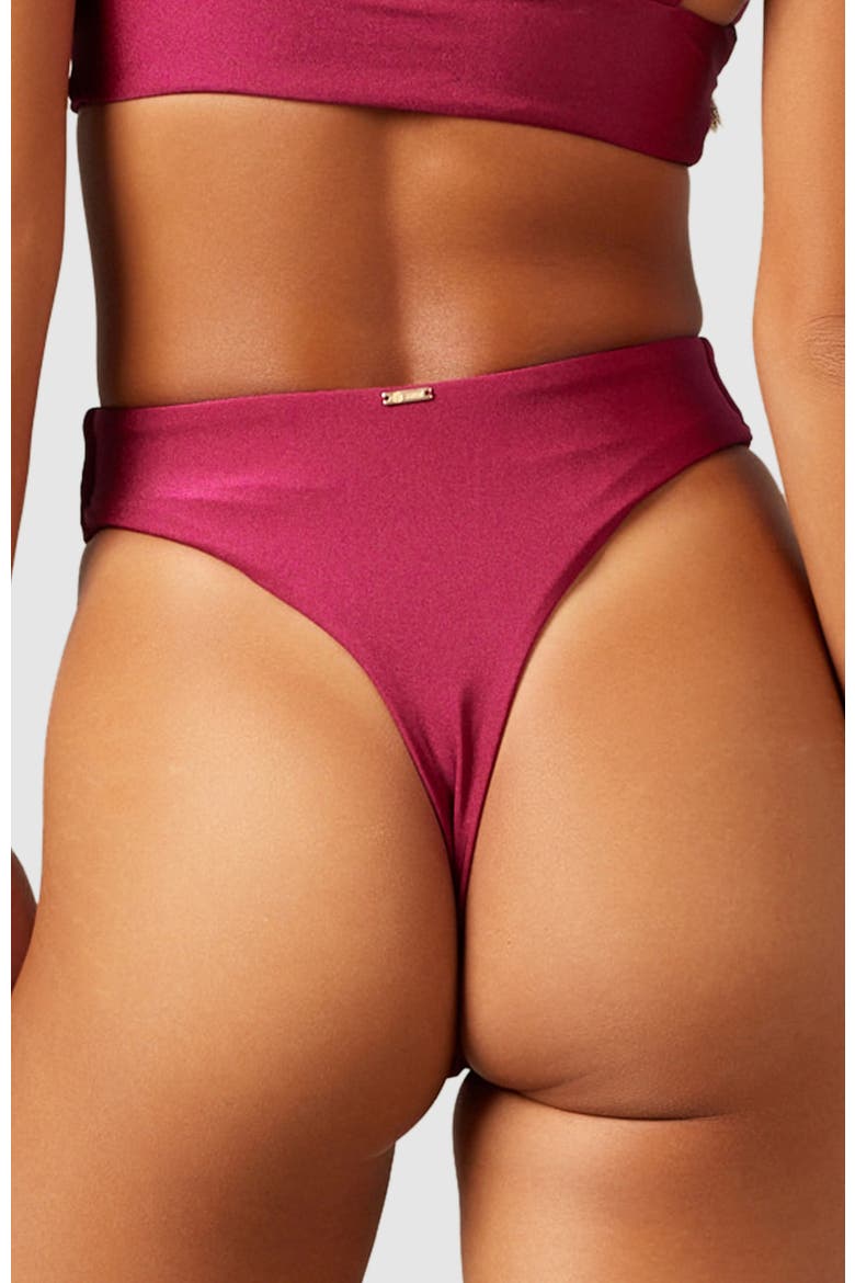 Wish Bikini Bottom, Alternate, color, Berry
