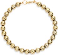 House of Olia Kobri Vitality 14k Gold Filled Pyrite Bead Bracelet