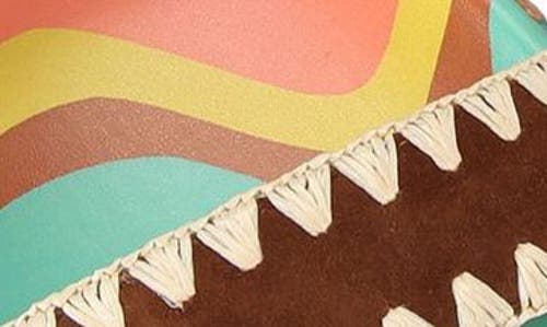 Kurt Geiger London Chelsea Flatform Sandal In Multi