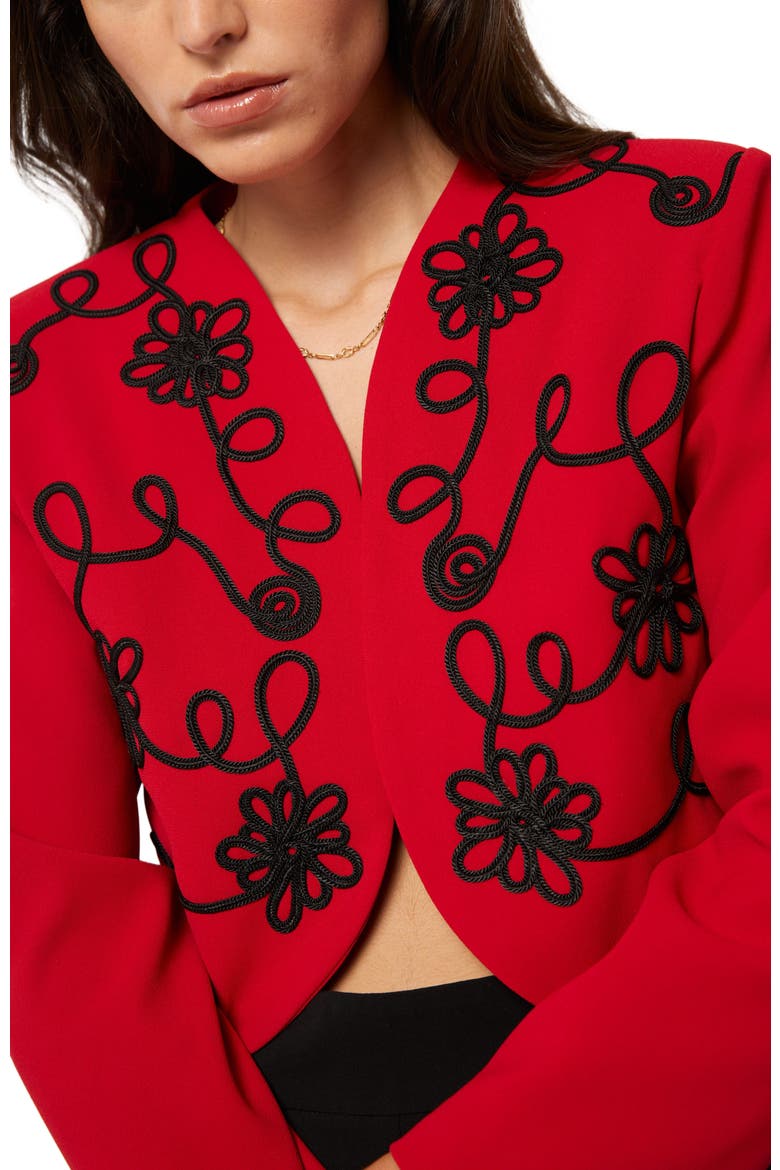 Rosalia Jacket, Alternate, color, Red