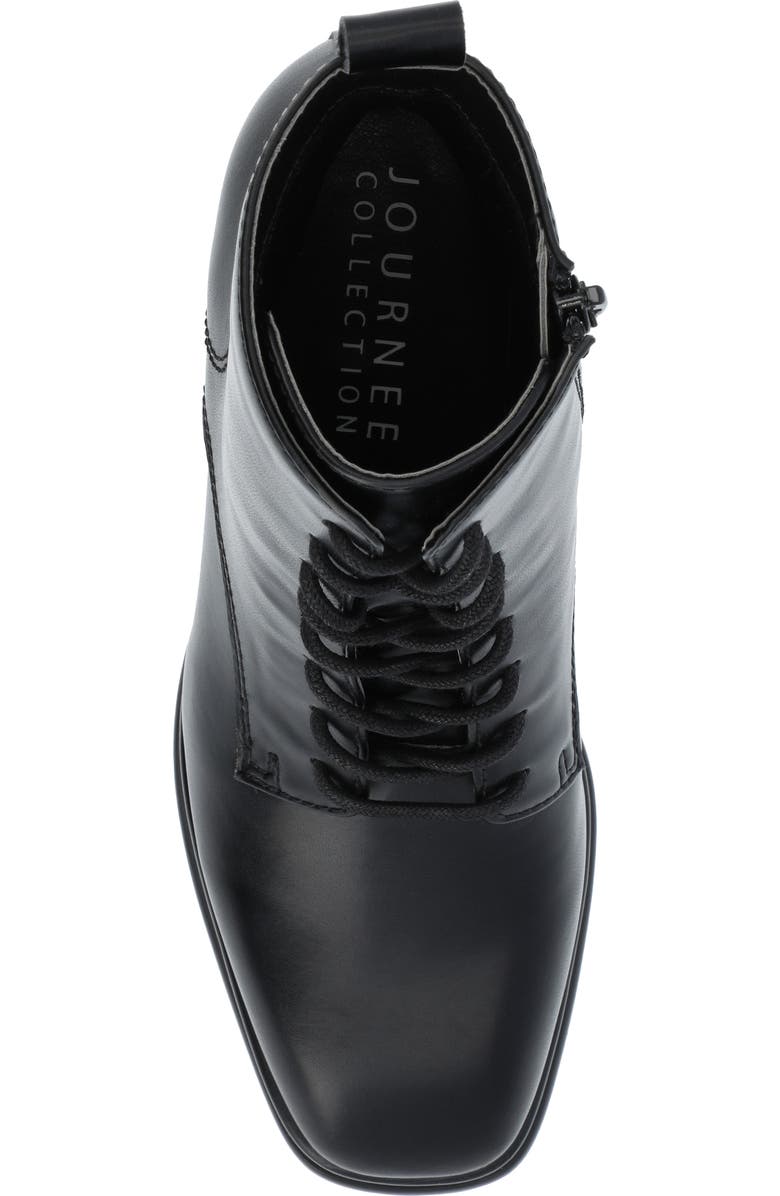 Journee Collection Kalandi Bootie, Alternate, color, Black