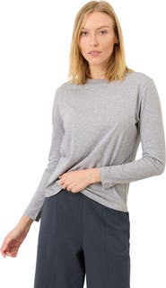 Pact Organic Cotton Women's Softspun Essential Crewneck Long Sleeve Tee