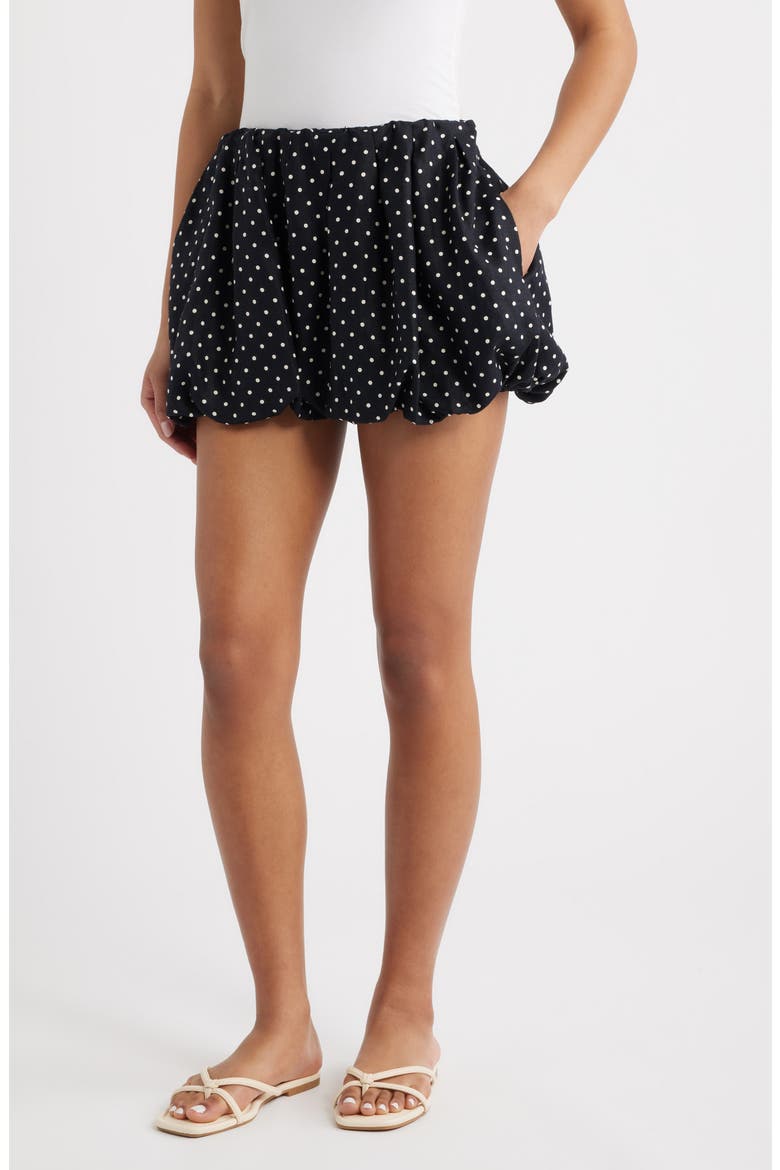 Lucia Shorts, Main, color, LOLA POLKADOT-BLACK/ CREAM