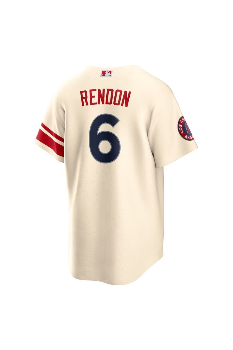 Men's Nike Anthony Rendon Cream Los Angeles Angels City Connect Replica Player Jersey, Alternate, color, Cream