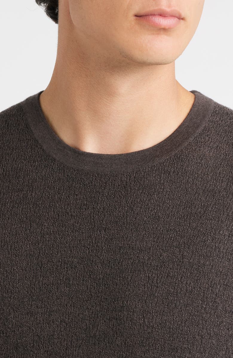 Robert Barakett Watertown Merino Wool Sweater, Alternate, color, Brown