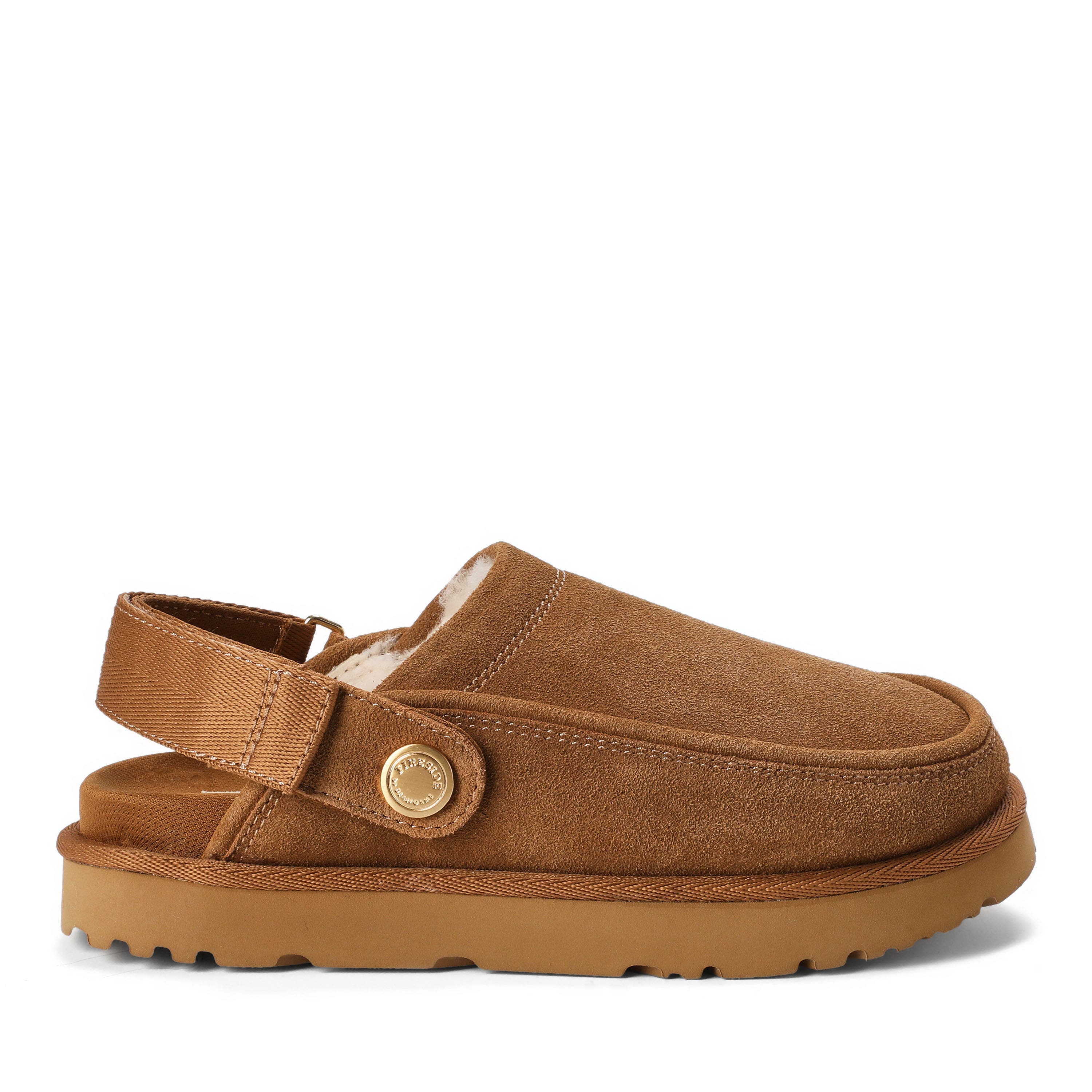 Fireside Coin Convertible Mule Slippers, Alternate, color, Chestnut