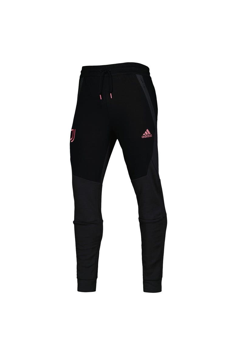 Men's adidas Black Juventus Travel Pants, Alternate, color, Black