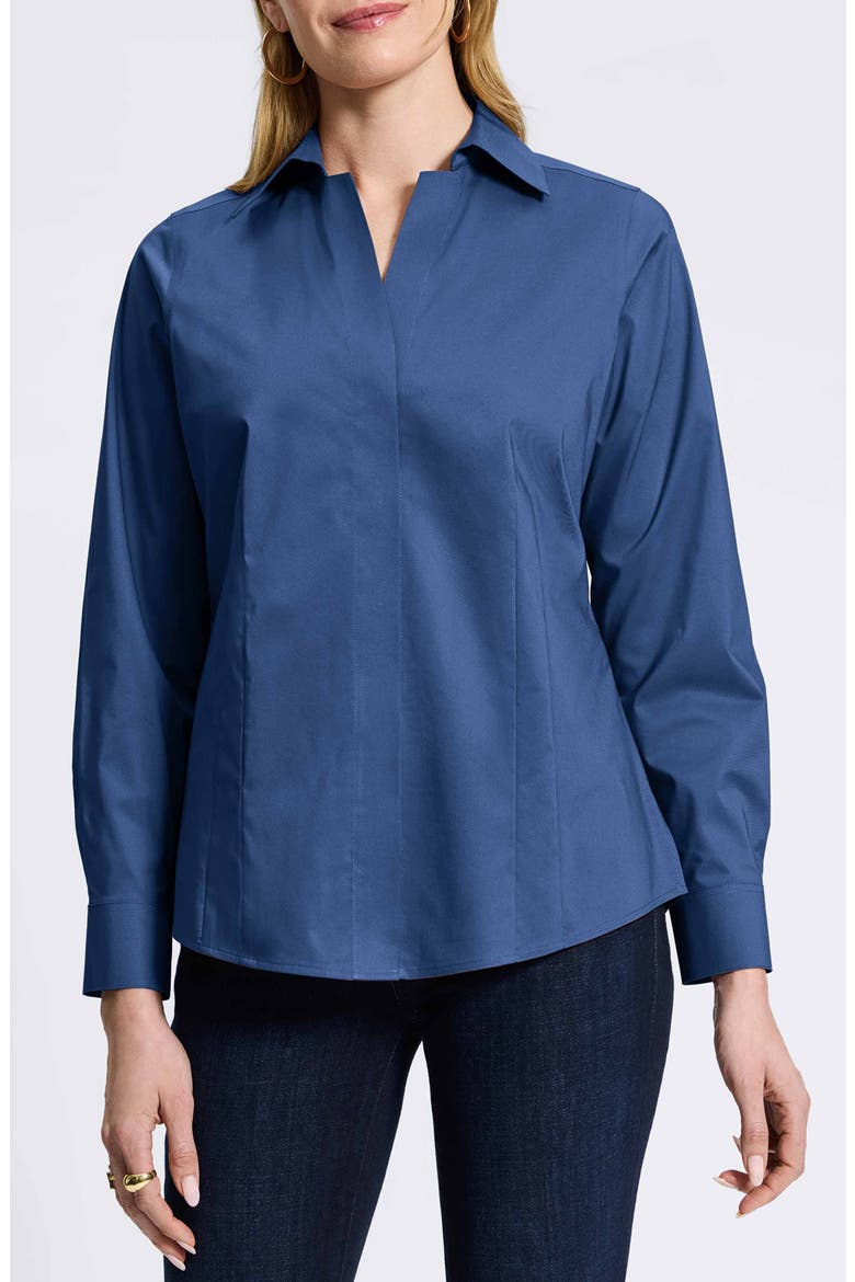 Taylor Stretch Shirt, Main, color, PACIFIC BLUE