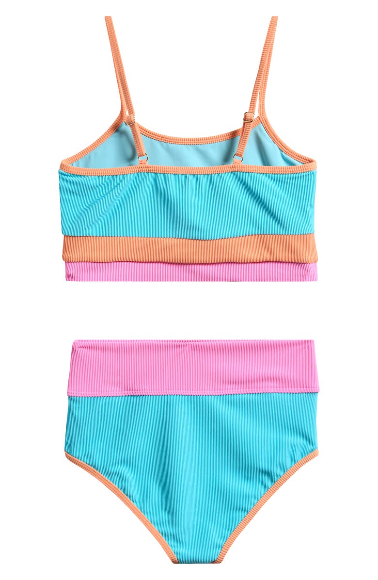Beach Riot Kids' Little Eva Emmy Two-Piece Swimsuit, Alternate, color, 