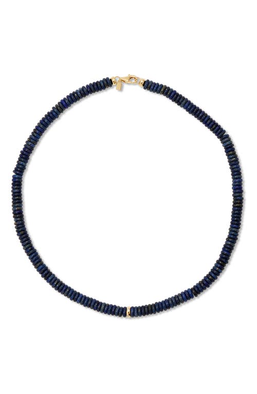 Ef Collection Semiprecious Stone Rondelle Bead Necklace