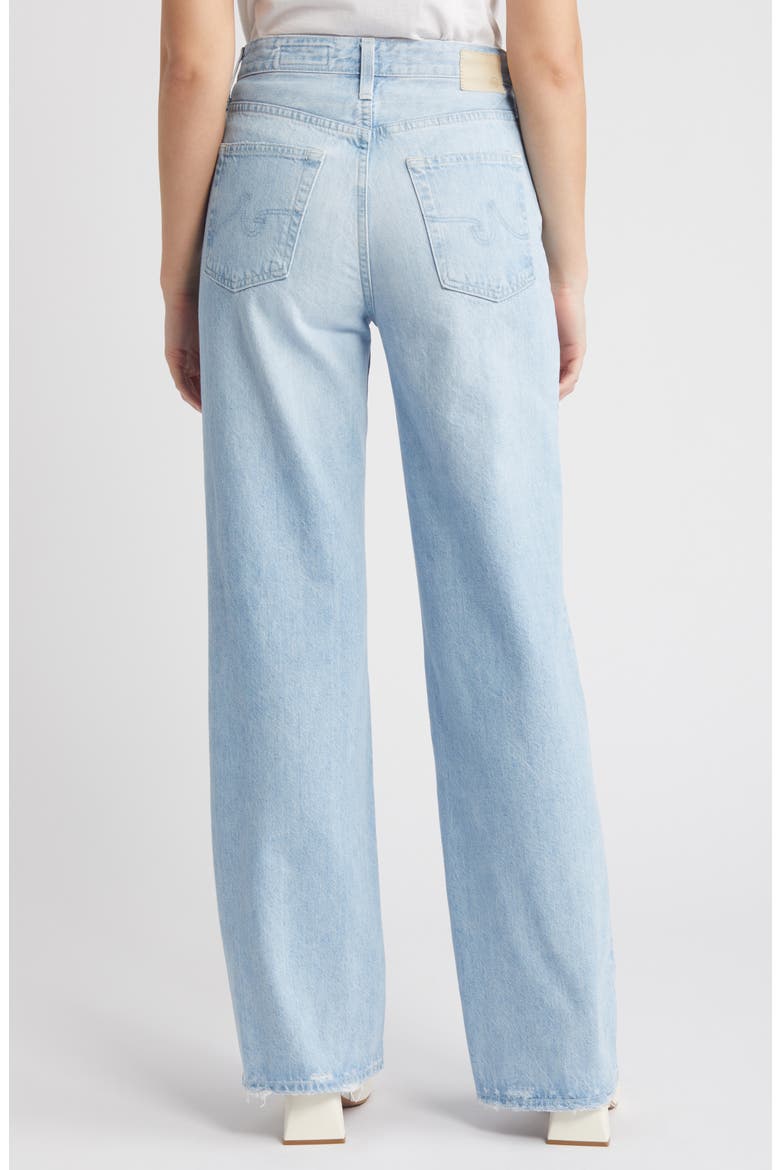 Kora High Waist Wide Leg Jeans, Alternate, color, SUNSET BLUES
