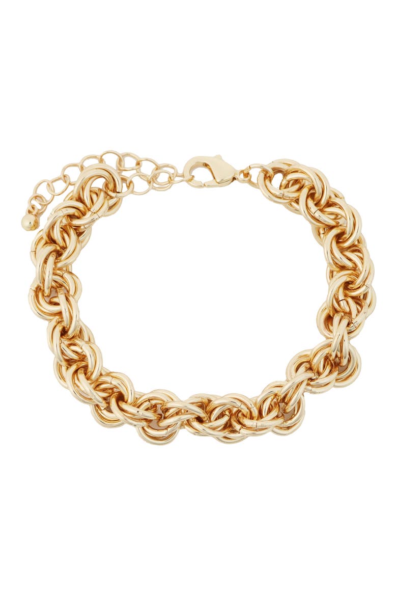 Chain Bracelet, Main, color, GOLD