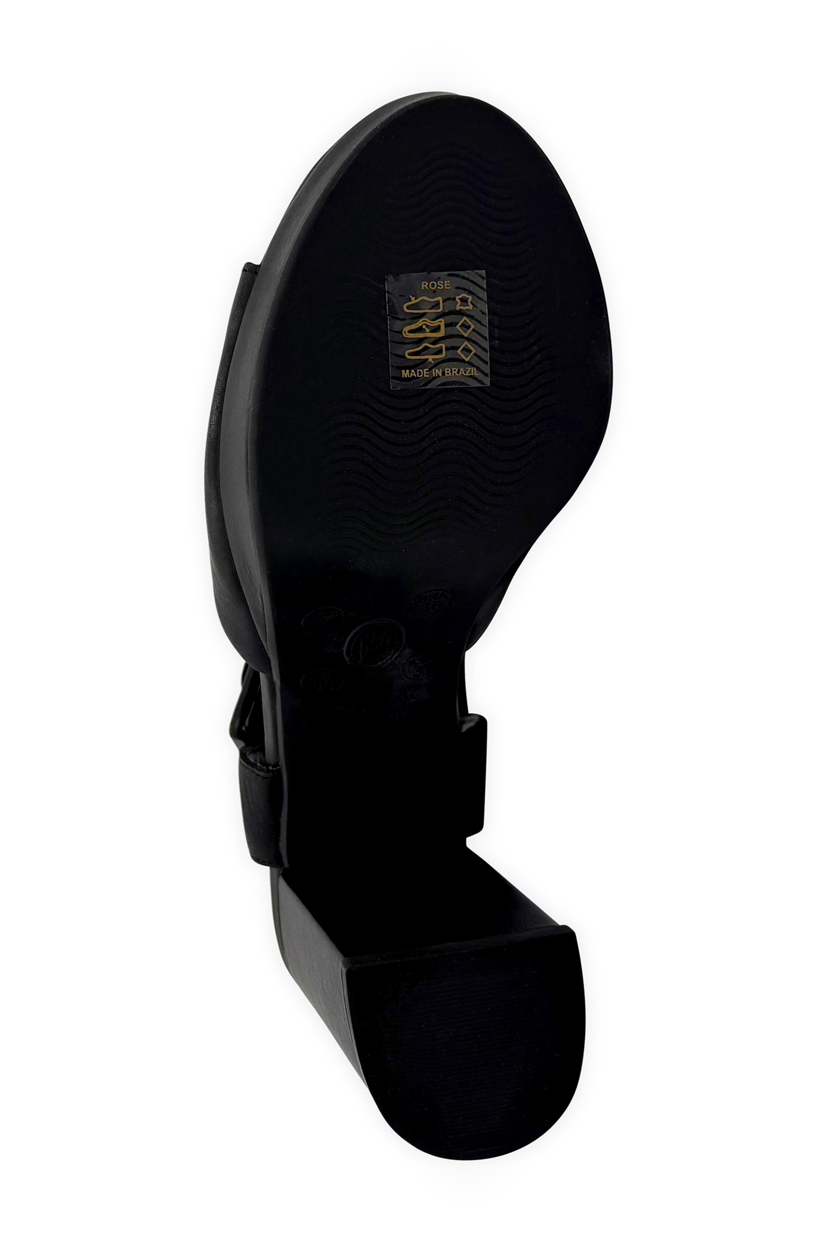 CHELSEA CREW Rose Block Heel Platform Sandal, Alternate, color, 