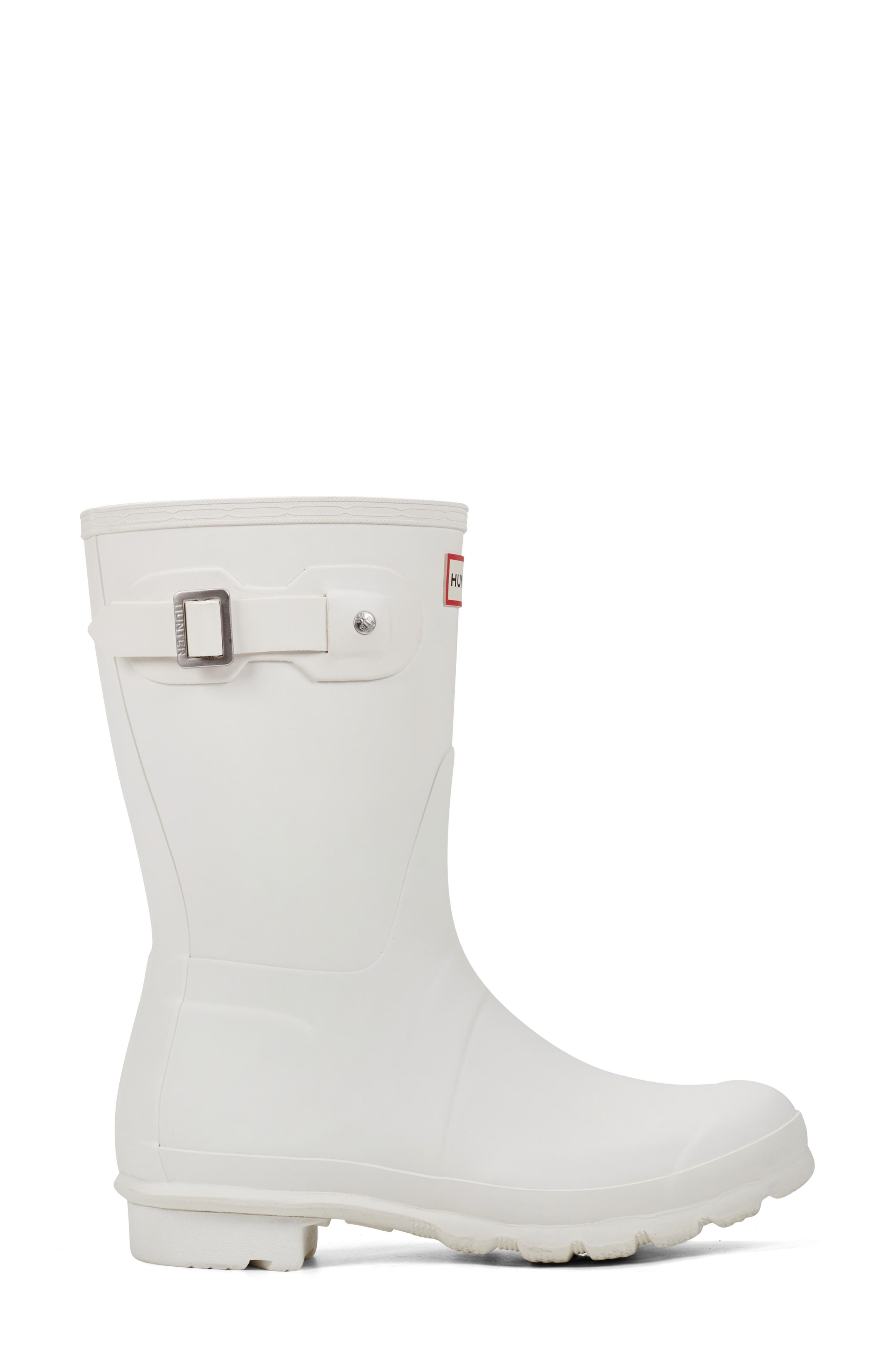 Hunter Original Short Waterproof Rain Boot, Alternate, color, British Ice