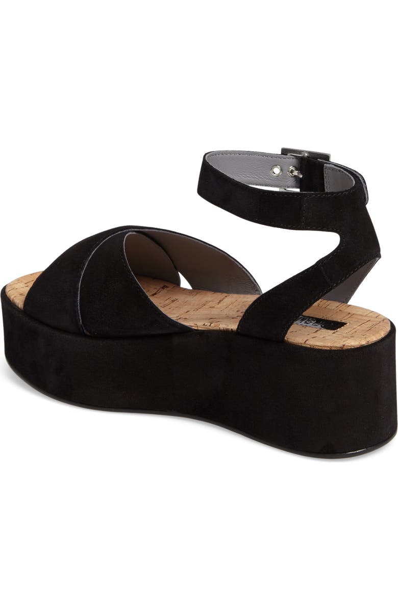 Topshop Whisper Platform Sandal, Alternate, color,
