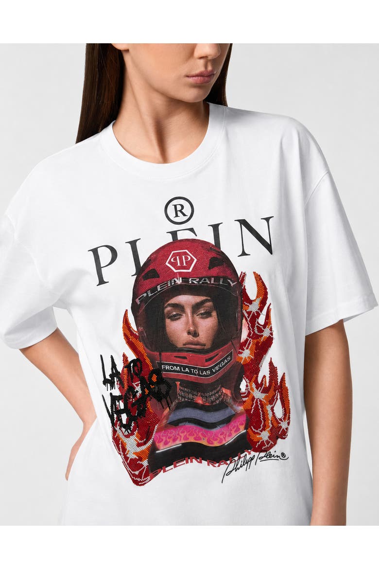 T-Shirt Las Vegas Rally Men, Alternate, color, white