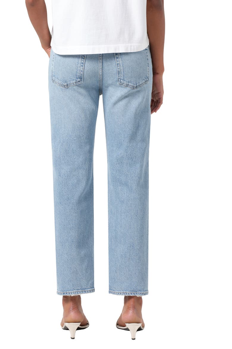 Valen Mid Rise Ankle Straight Leg Jeans, Alternate, color, FORMULA