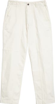 Drake's Cotton Canvas Panel Trousers