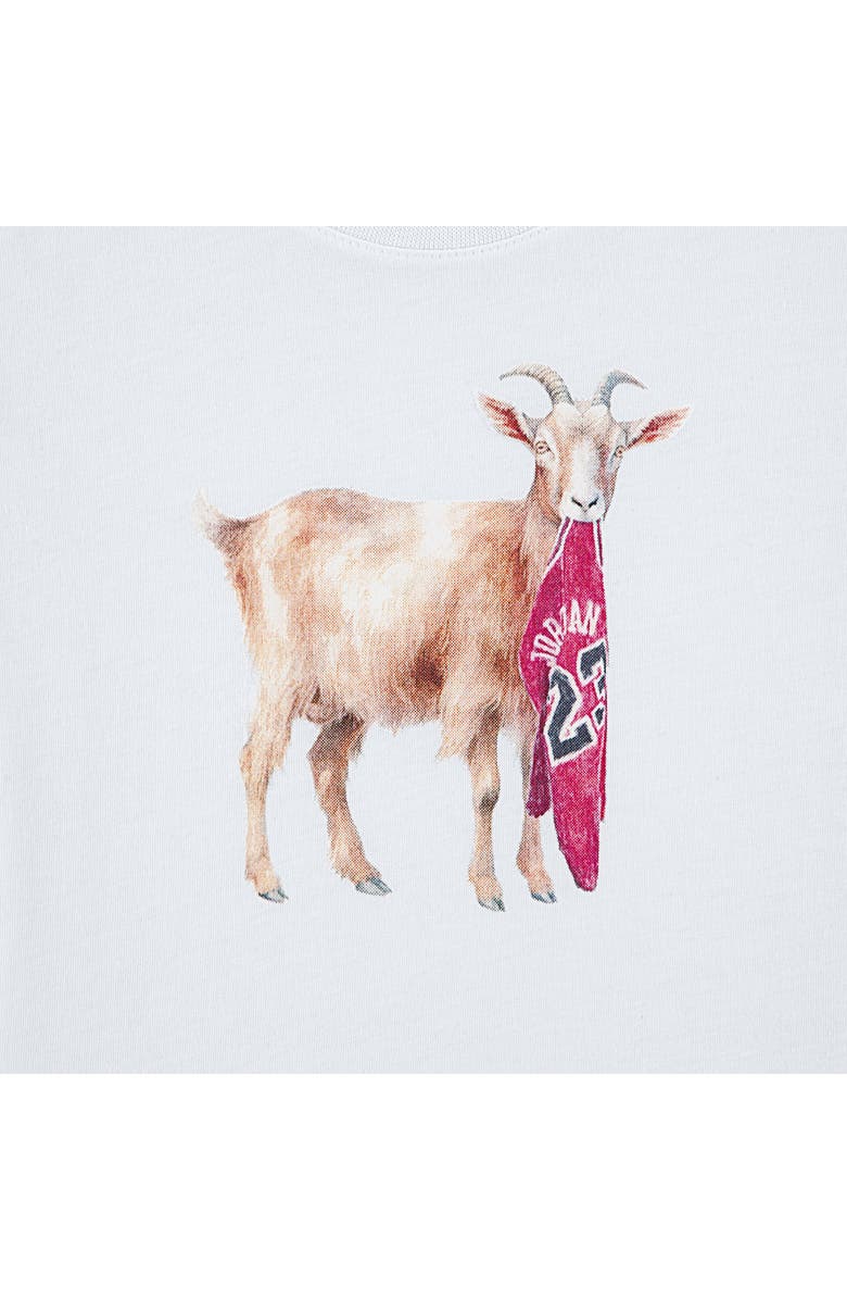 Jordan Kids' GOAT Crewneck T-Shirt, Alternate, color, 