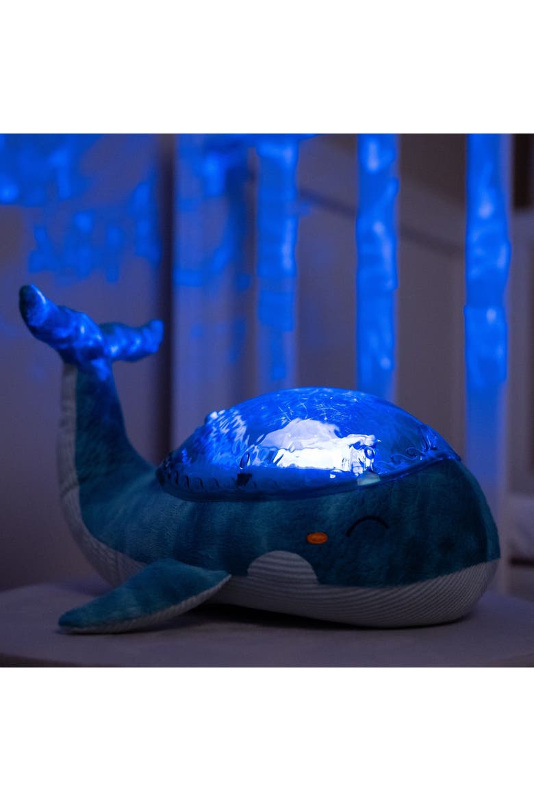 Tranquil Whale Eco - Nightlight Projector toy & Soothing Sound Machine for Better Sleep, Alternate, color, Blue