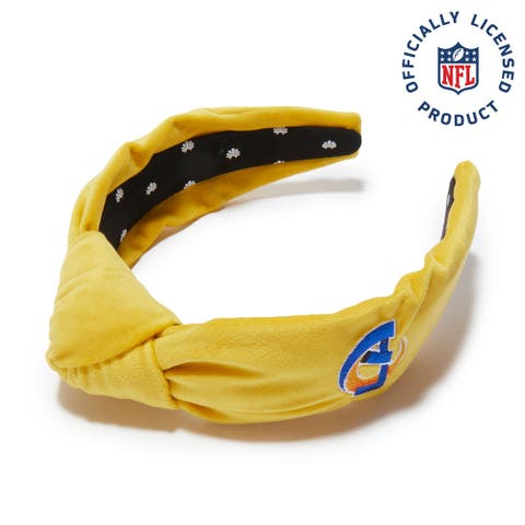 La Rams Embroidered Knotted Headband