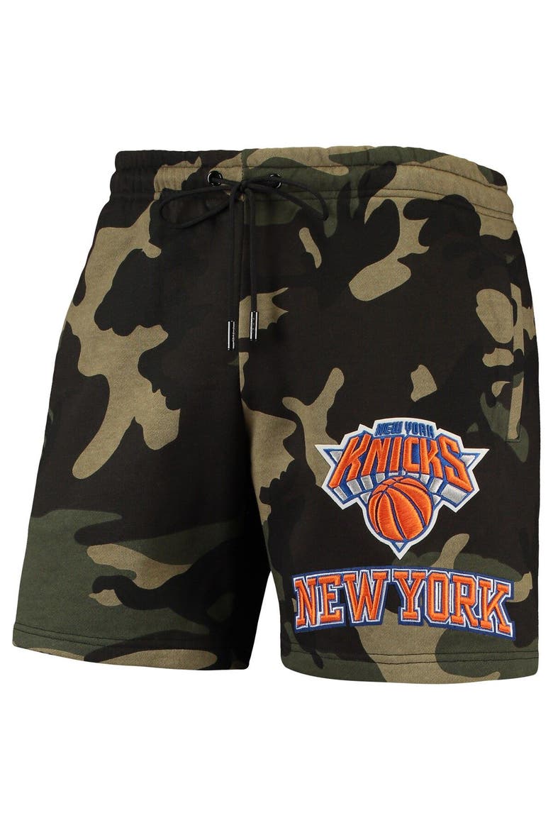 Men's Pro Standard Camo New York Knicks Team Shorts, Alternate, color, Camo