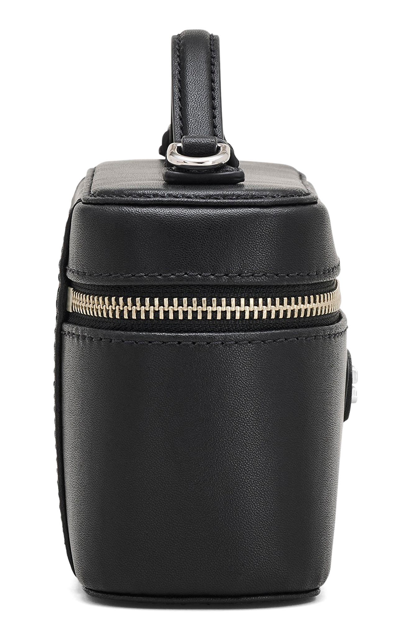 Marc Jacobs The East/West Vanity Bag, Alternate, color, Black