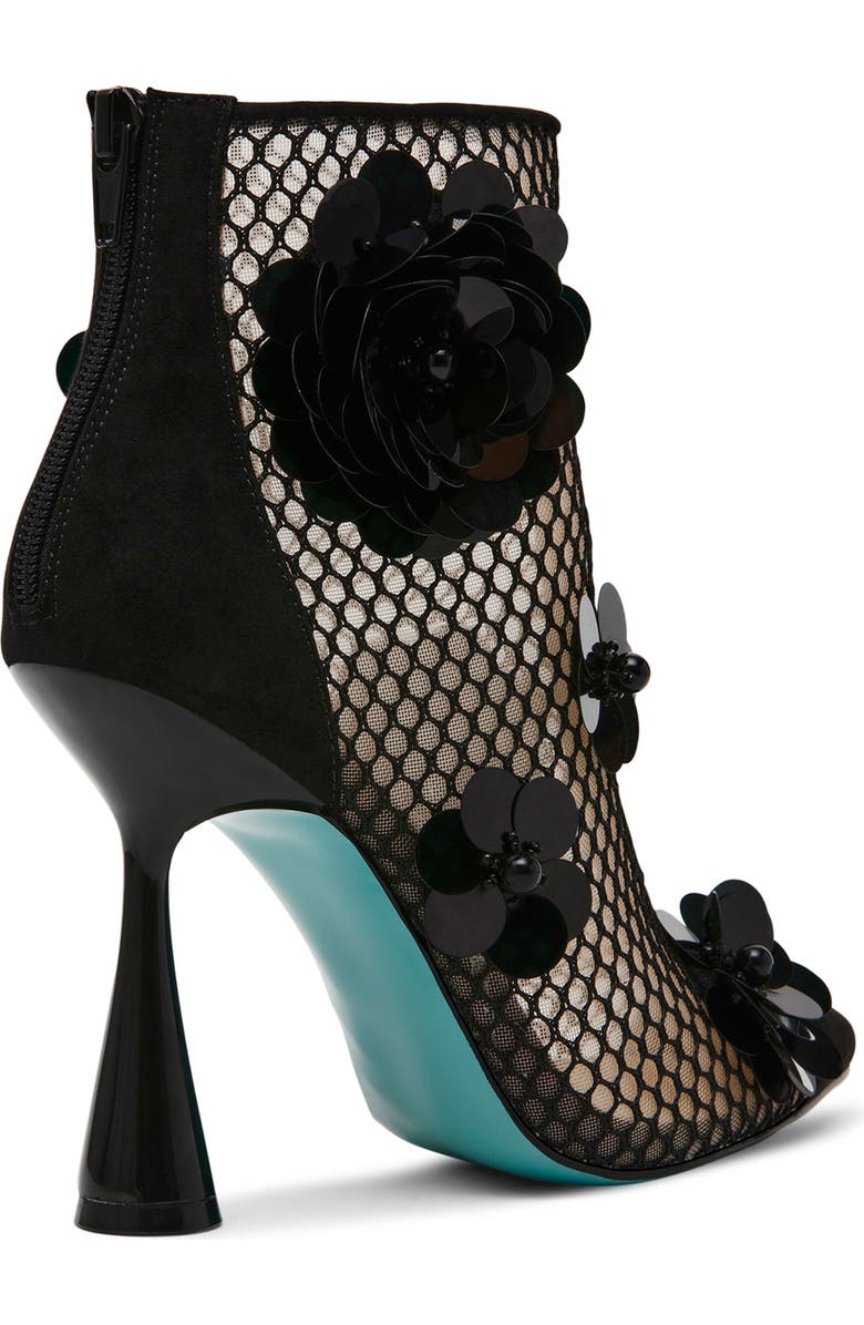 Betsey Johnson Navey Mesh Bootie, Alternate, color,