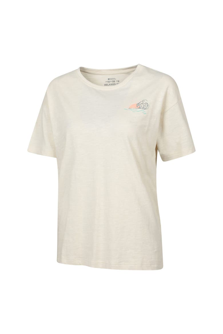 Sea Circle Relaxed Fit T-Shirt, Alternate, color, Beige