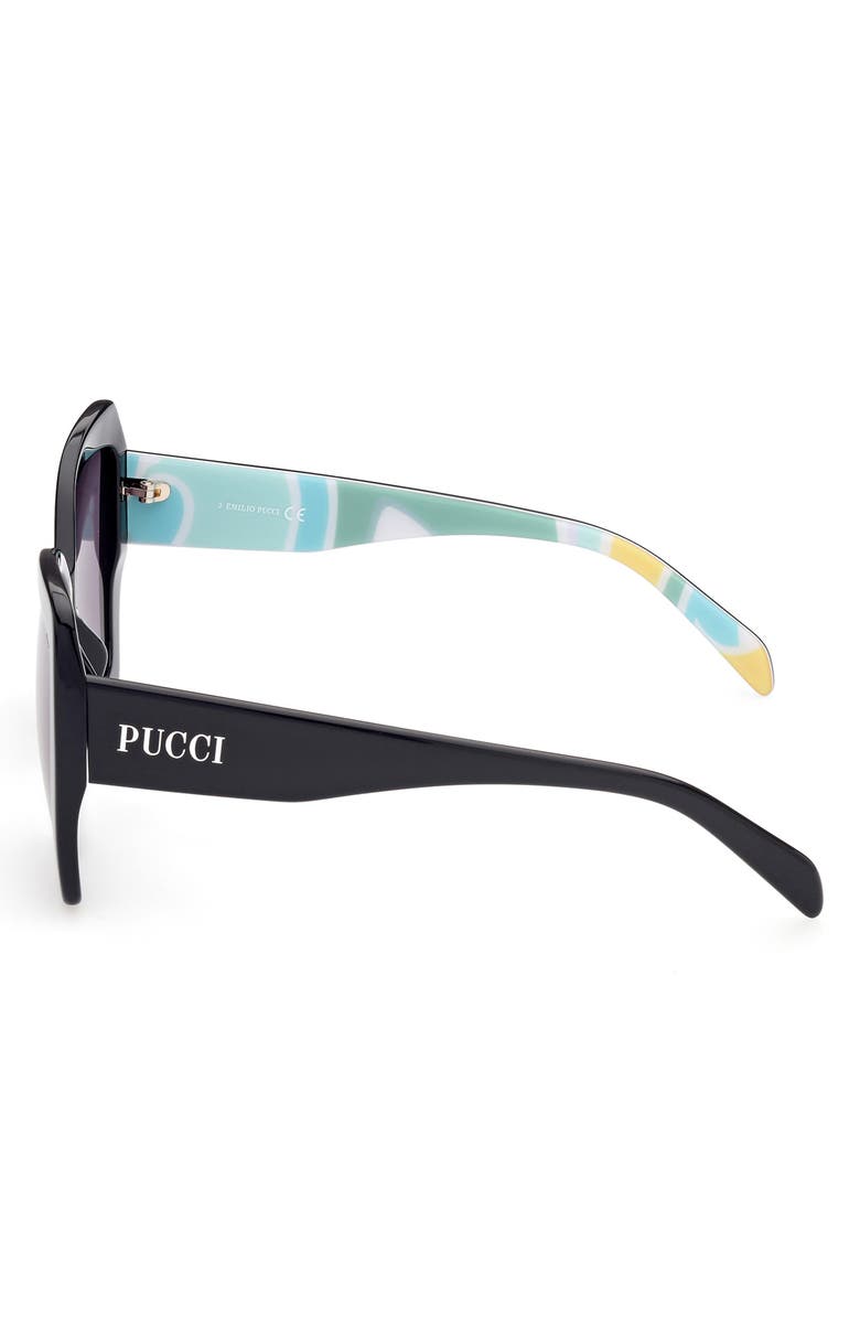 Emilio Pucci 58mm Butterfly Sunglasses, Alternate, color,
