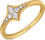 Bony Levy Icon 18K Yellow Gold Diamond Band Ring