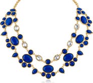 JARDIN Baroque Crystal Statement Necklace