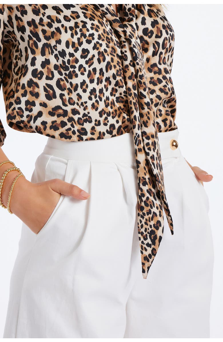 Bishop + Young Remi Tie Neck Top, Alternate, color, 